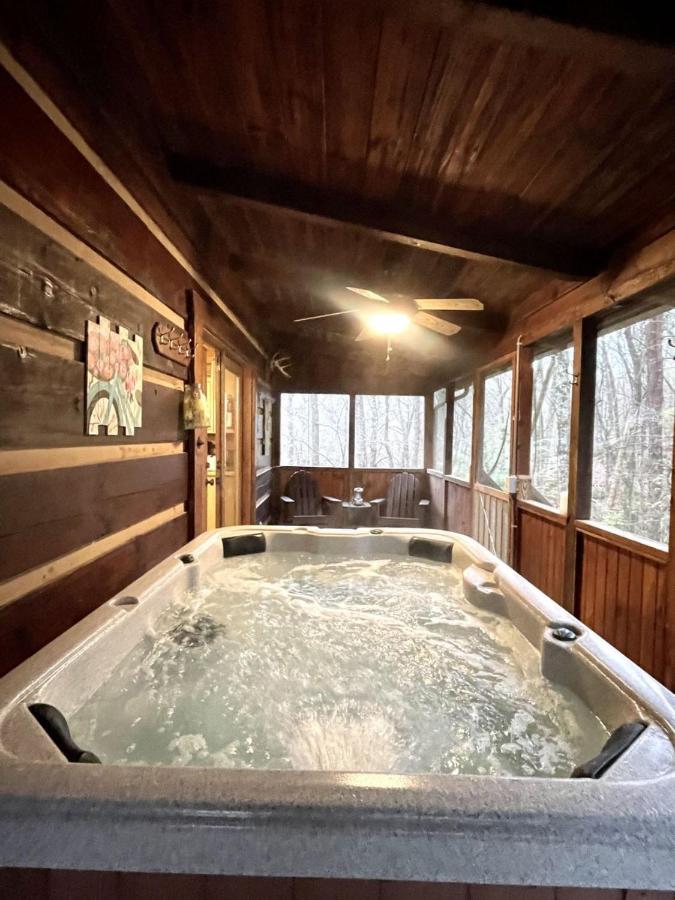 Tellico Plains Peaceful Tellico View Home With Private Hot Tub מראה חיצוני תמונה